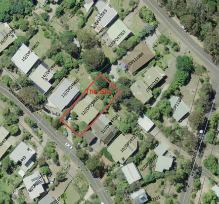 A aerial view of a neighborhood

Description automatically generated