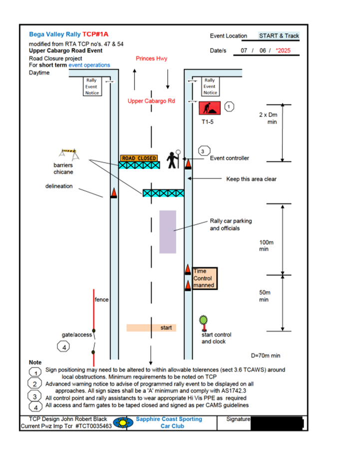 A diagram of a road with text and symbols

AI-generated content may be incorrect.