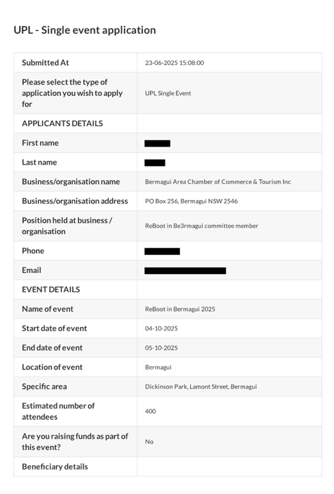 A screenshot of a application form

AI-generated content may be incorrect.