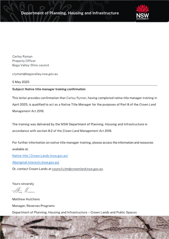 A letter of a training

AI-generated content may be incorrect.